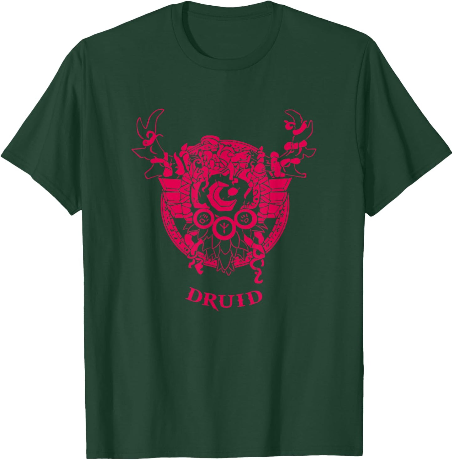 Wow Druid Gamer T-Shirt - T-Shirt | Forest