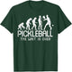Pickleball Evolution Wait Is Over Pickle Ball Men Women Kids T-Shirt - T-Shirt | Forest