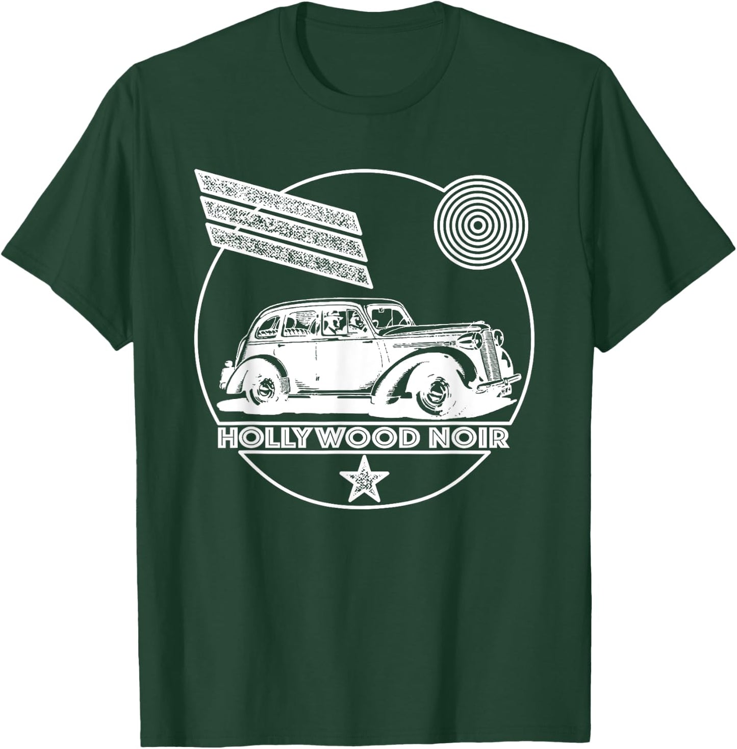 Film Noir / Hollywood / Crime Fiction T-Shirt - T-Shirt | Forest