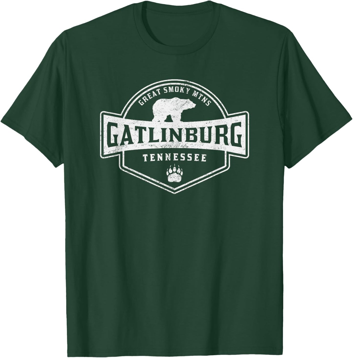 Gatlinburg Tennessee Great Smoky Mountains Black Bear T-Shirt - T-Shirt | Forest