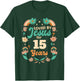 Loved By Jesus For 15 Years 15th Birthday Christian Theme T-Shirt - T-Shirt | Forest