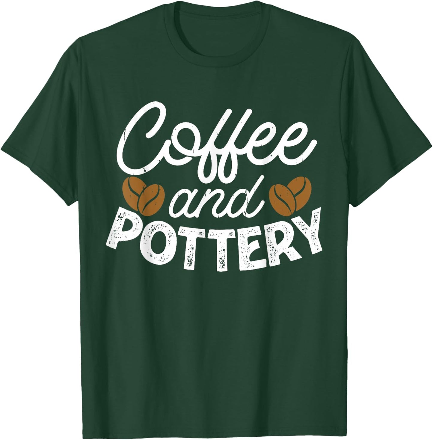Coffee And Pottery T-Shirt - T-Shirt | Forest