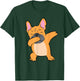 Dabbing French Bulldog Dancing Puppy Dabbing Bulldog Men Women Kids T-Shirt - T-Shirt | Forest