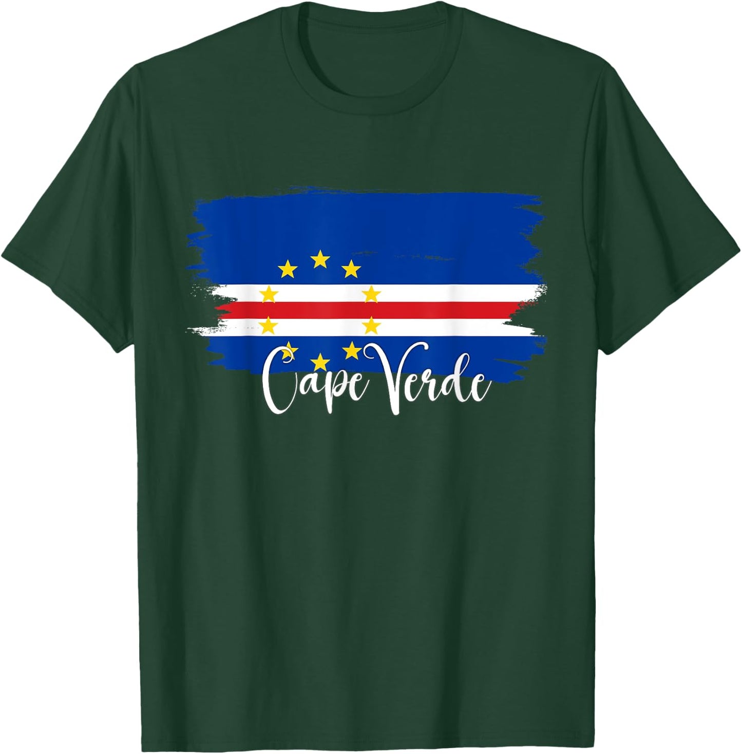 Cape Verde flag , Cape Verde map, Cape Verde T-Shirt - T-Shirt | Forest