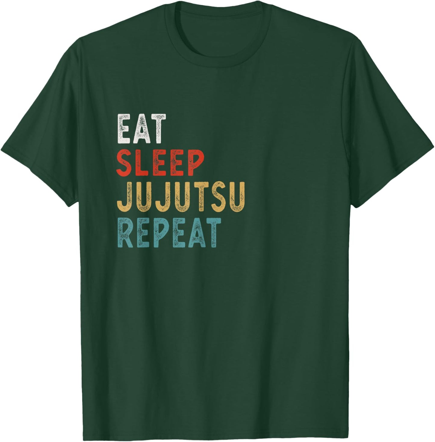 Eat Sleep Jujutsu Repeat Funny Jujutsu Player Gift T-Shirt - T-Shirt | Forest