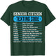Senior Citizen Texting Code Funny Old People Gift T-Shirt - T-Shirt | Forest