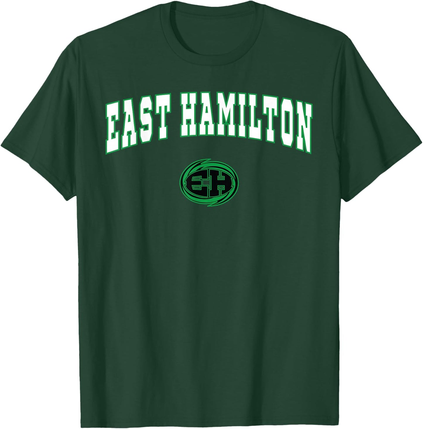 East Hamilton High School Hurricanes T-Shirt - T-Shirt | Forest