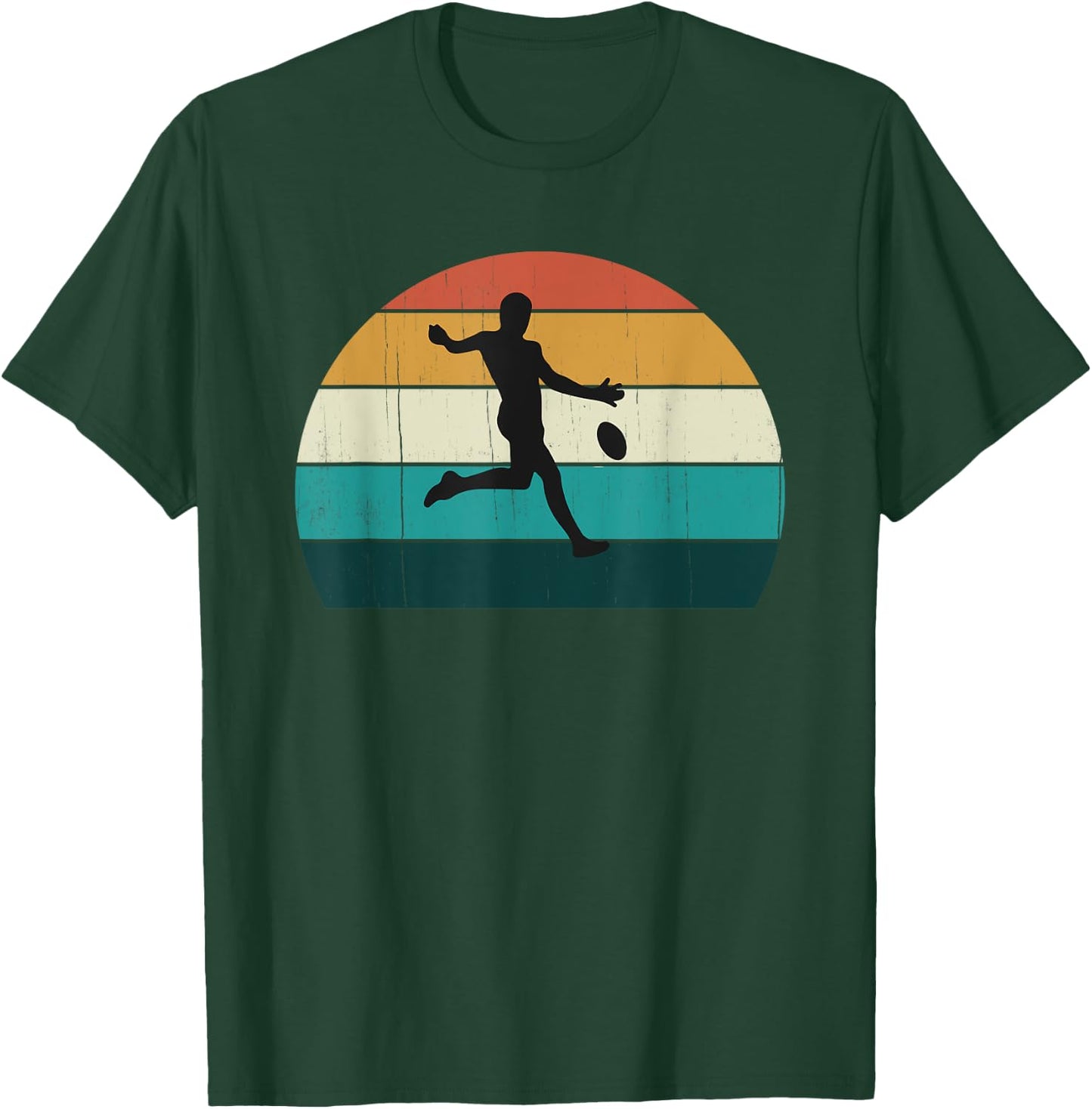 Retro Aussie Football Gift - Australian Rules Footy Lovers T-Shirt - T-Shirt | Forest