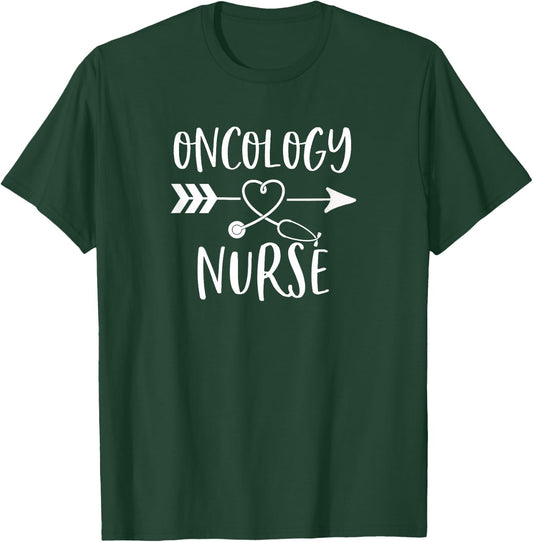 Oncology Nurse T-Shirt - T-Shirt | Forest