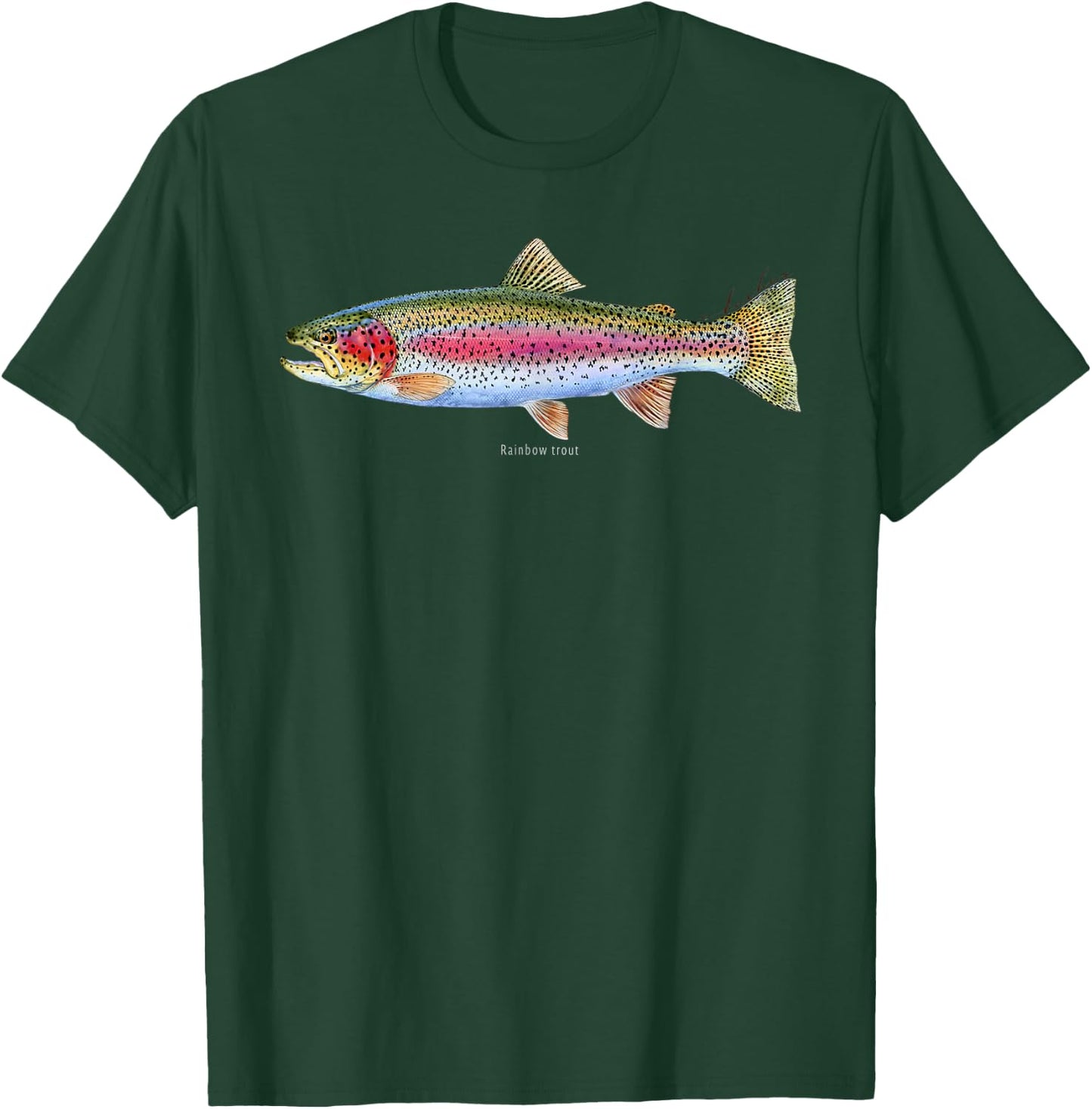 Studio Abachar Rainbow Trout T-Shirt - T-Shirt | Forest