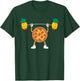 Pizza Lifting Pineapple Pizza Hawaiian Pizza Workout Gym T-Shirt - T-Shirt | Forest