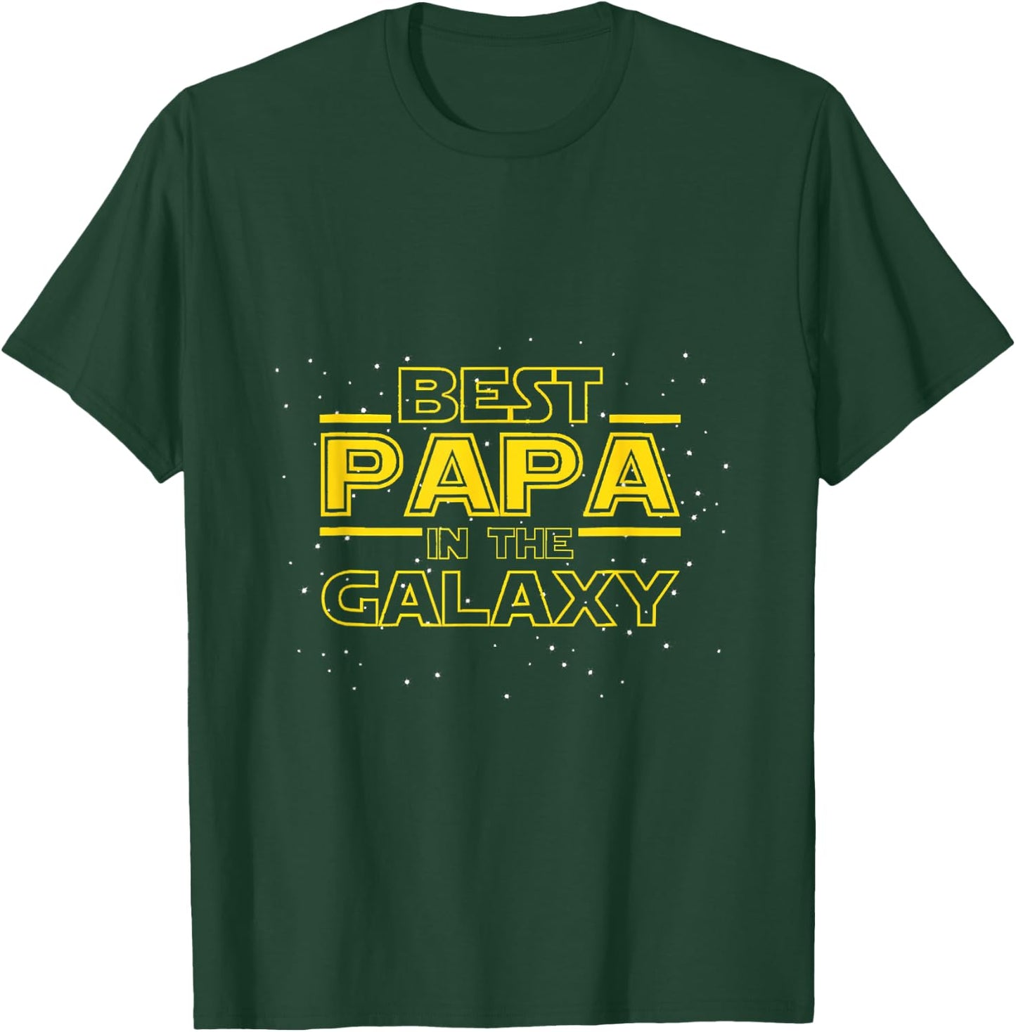 Grandpa Shirt Gift Papa, Best Papa in the Galaxy T-Shirt - T-Shirt | Forest