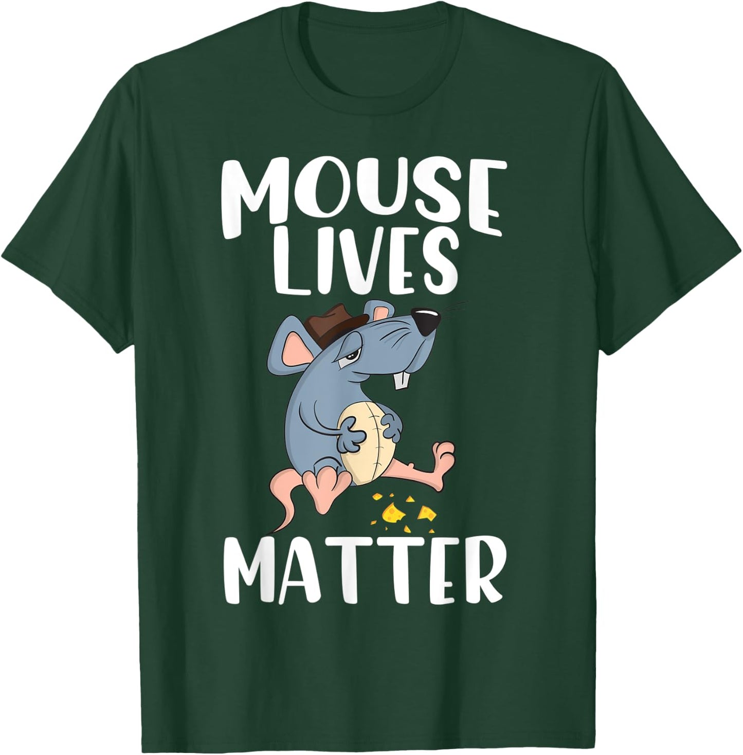 Funny shirt Mice Design Mouse Lives Matter T-Shirt - T-Shirt | Forest
