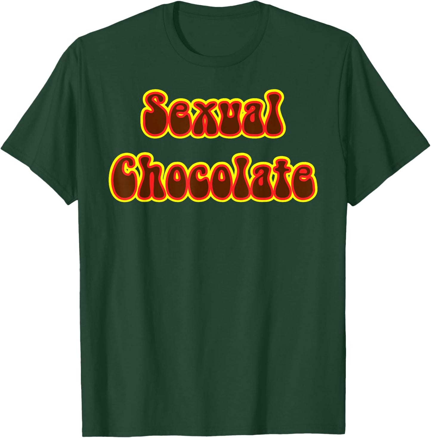 Funny 80s Retro Sexual Chocolate 70s Disco T-Shirt - T-Shirt | Forest