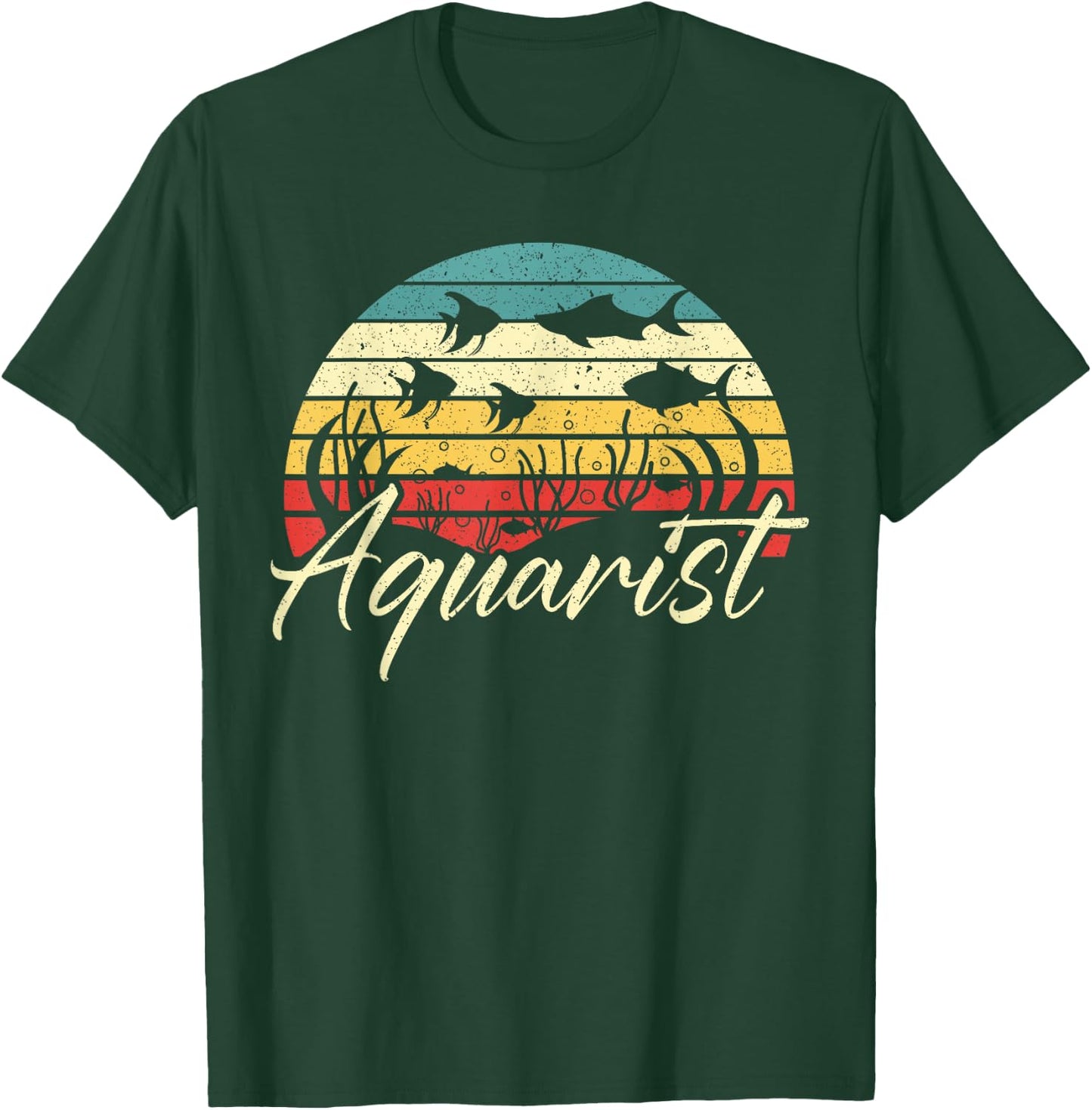 Aquarist Fish Collector Aquarium Junkie Fish Lover T-Shirt - T-Shirt | Forest