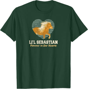 Li'l Sebastian Forever in Our Hearts Little Horse Pony Fan T-Shirt - T-Shirt | Forest
