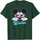 Disney Mickey and Friends Mickey Summer Vibes Uncle Logo T-Shirt - T-Shirt | Forest