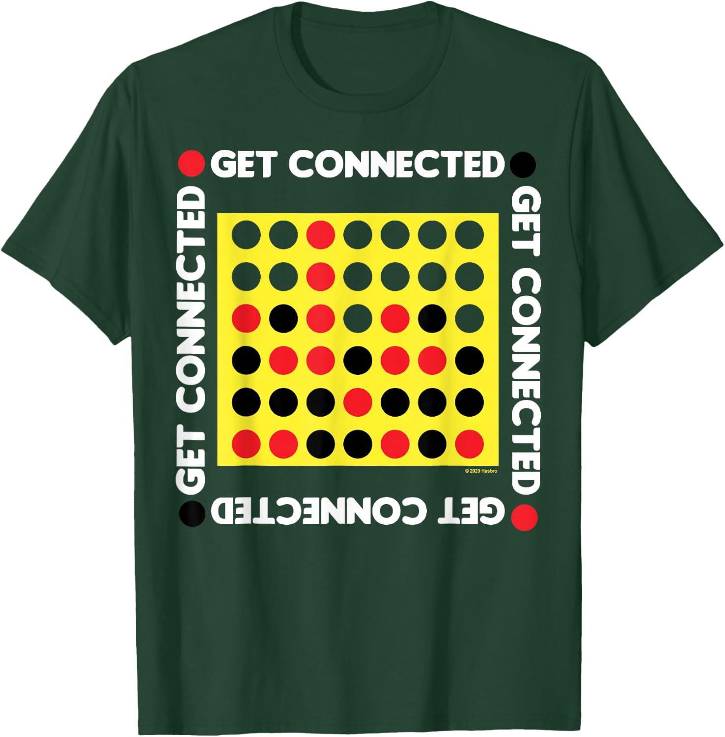 Connect Four Game Box Up T-Shirt - T-Shirt | Forest