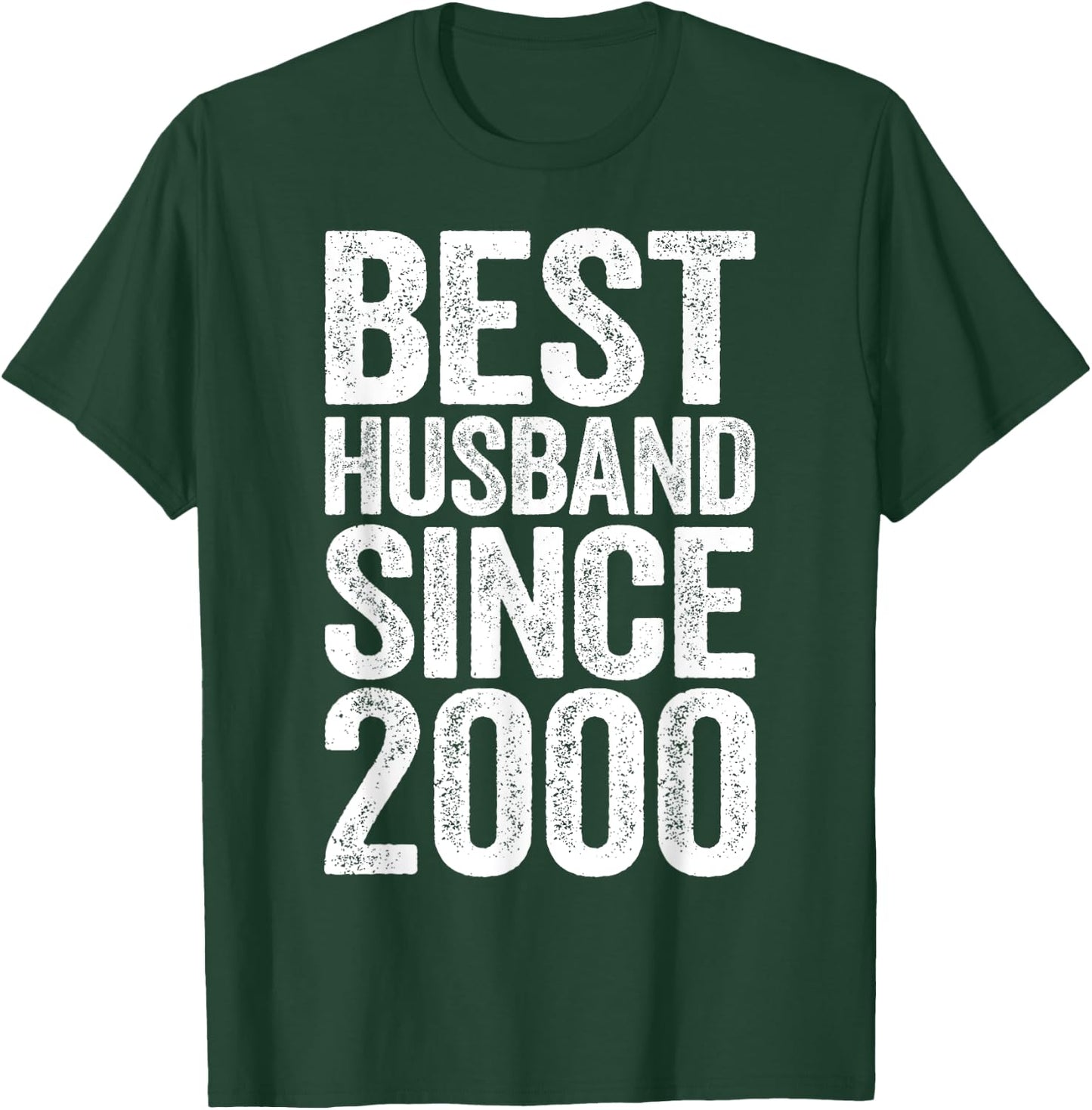 Best Husband Since 2000 20th Wedding Anniversary T-Shirt - T-Shirt | Forest