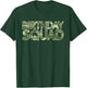 Birthday Squad Camouflage Theme Military Soldiers Party T-Shirt - T-Shirt | Forest