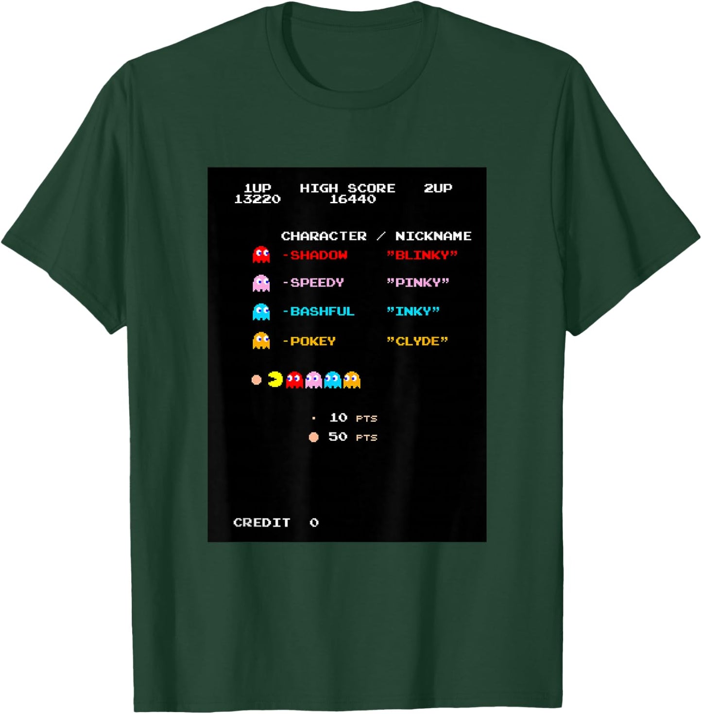 Pac-man T-Shirt - T-Shirt | Forest