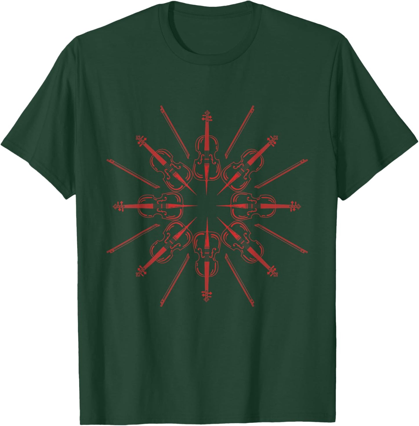 Classical Music Instrument Cello T-Shirt - T-Shirt | Forest