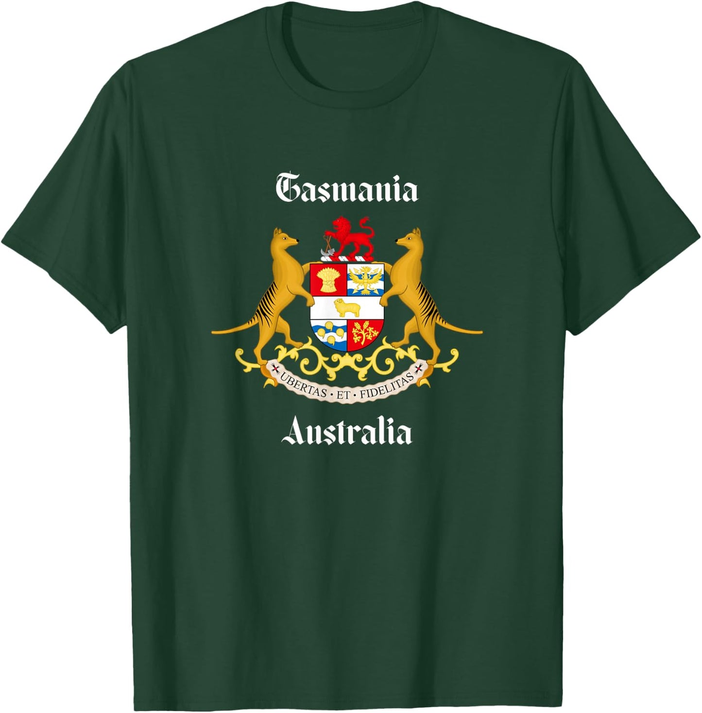 Coat of Arms - Tasmania T-Shirt - T-Shirt | Forest