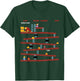 Gaming Arcade Retro Video Game Console Vintage Gamer Gifts T-Shirt - T-Shirt | Forest