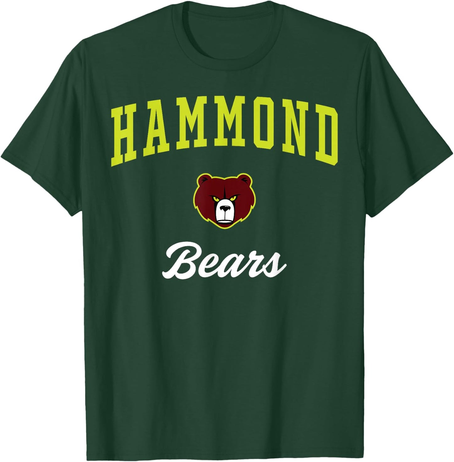 Hammond High School Bears T-Shirt - T-Shirt | Forest