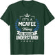 Mcafee Name - Mcafee Thing Name You Wouldn't Understand T-Shirt - T-Shirt | Forest