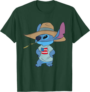 Disney Lilo and Stitch Americana T-Shirt - T-Shirt | Forest