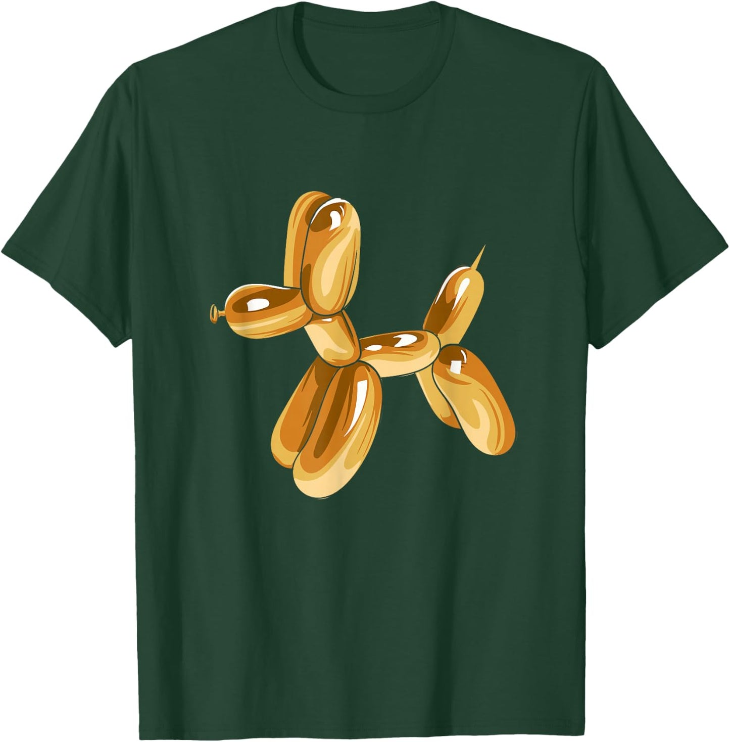 Balloon Dog Silver T-Shirt - T-Shirt | Forest