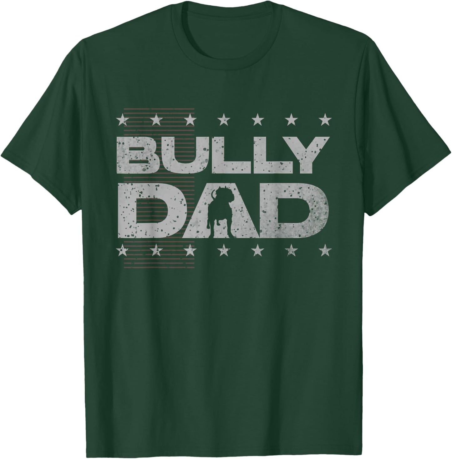 Bully dog lover or american bulldog or American Bully T-Shirt - T-Shirt | Forest