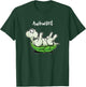 Awkward Upside Down Turtle Cute Cartoonish Funny T-Shirt - T-Shirt | Forest