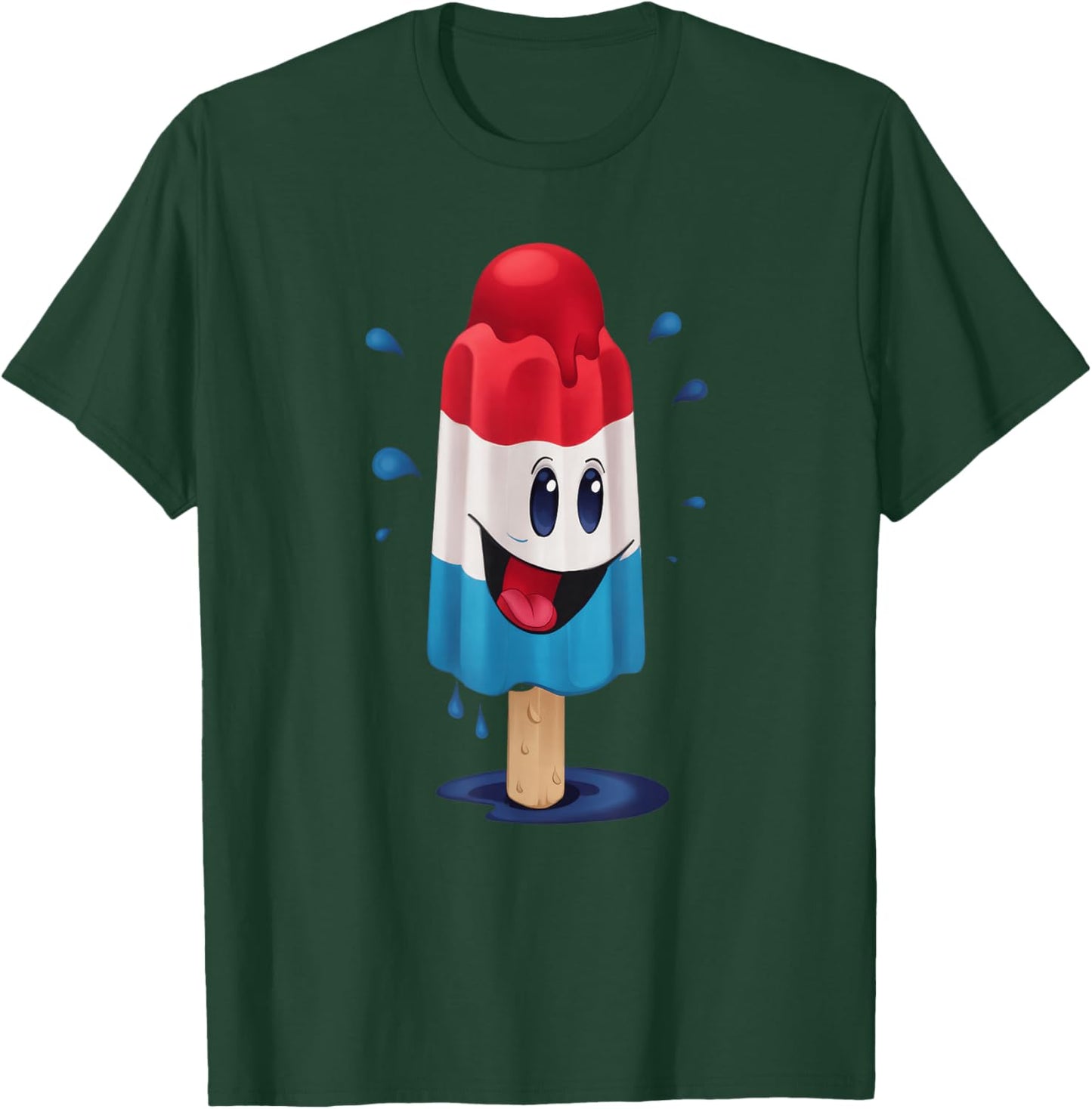 Kawaii Funny Rocketpop Ice Pop Treat Gift Men Women Kids T-Shirt - T-Shirt | Forest