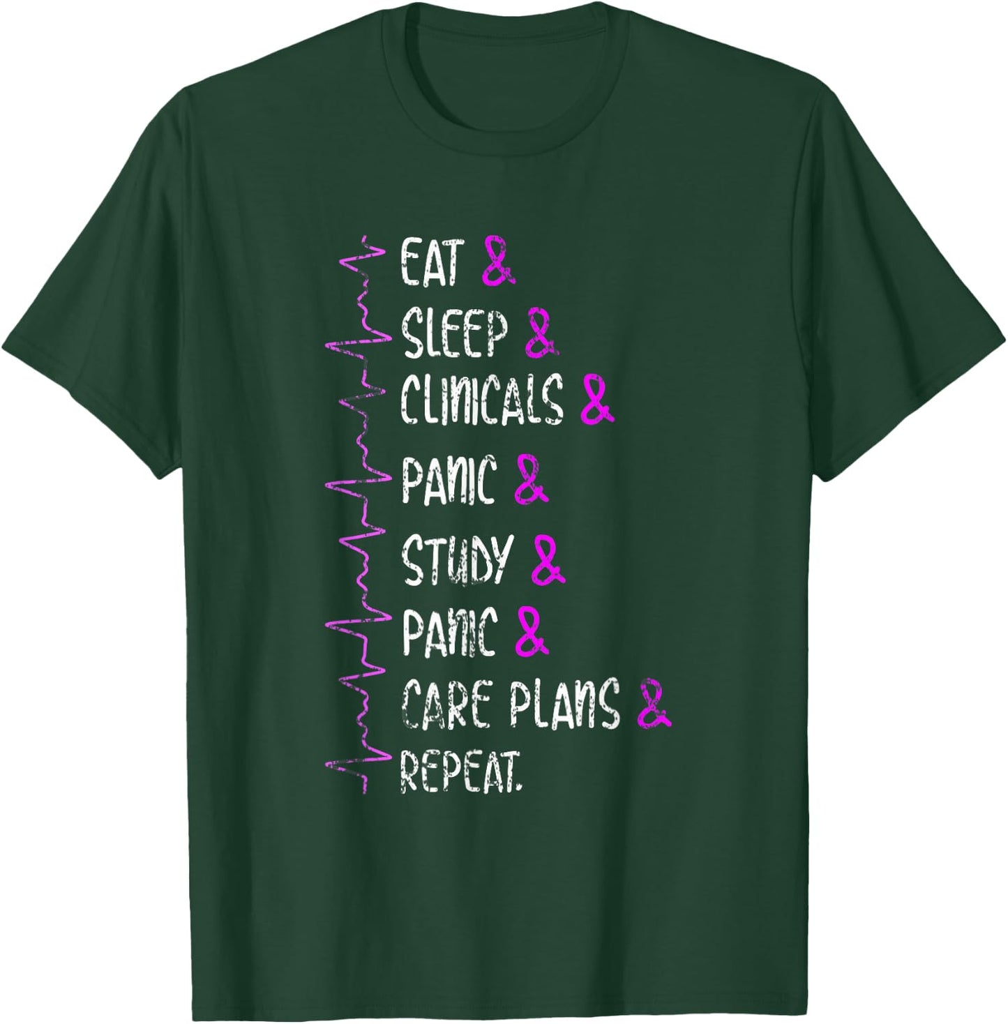 Funny Nurse School Nurse T-Shirt - T-Shirt | Forest