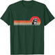Scottish Highland Cow Vintage Farmer Retro T-Shirt - T-Shirt | Forest