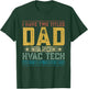 I Have Two Titles Dad And Hvac Tech Funny Father's Day Dad T-Shirt - T-Shirt | Forest