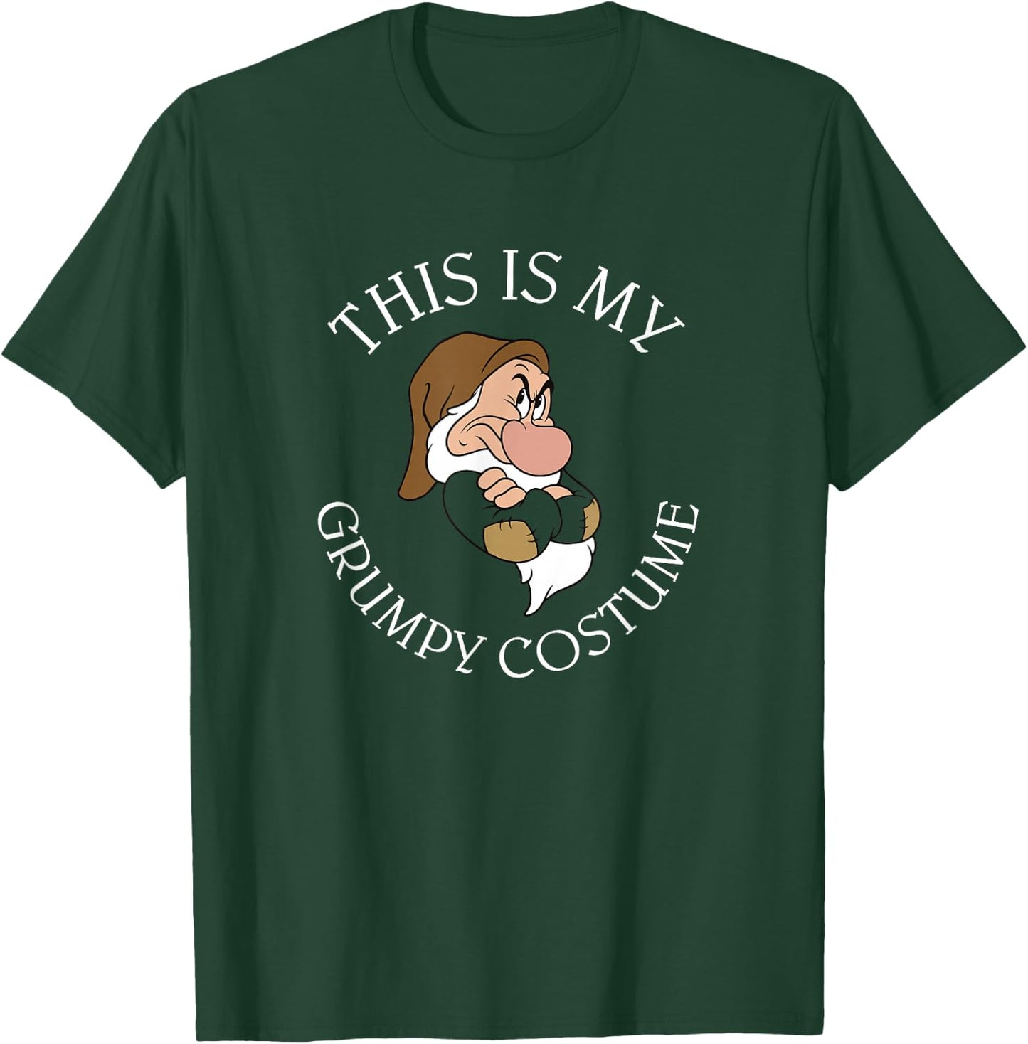 Disney Snow White Grumpy Halloween This is My Costume T-Shirt - T-Shirt | Forest