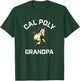 Cal Poly Mustangs Arched Grandpa T-Shirt - T-Shirt | Forest