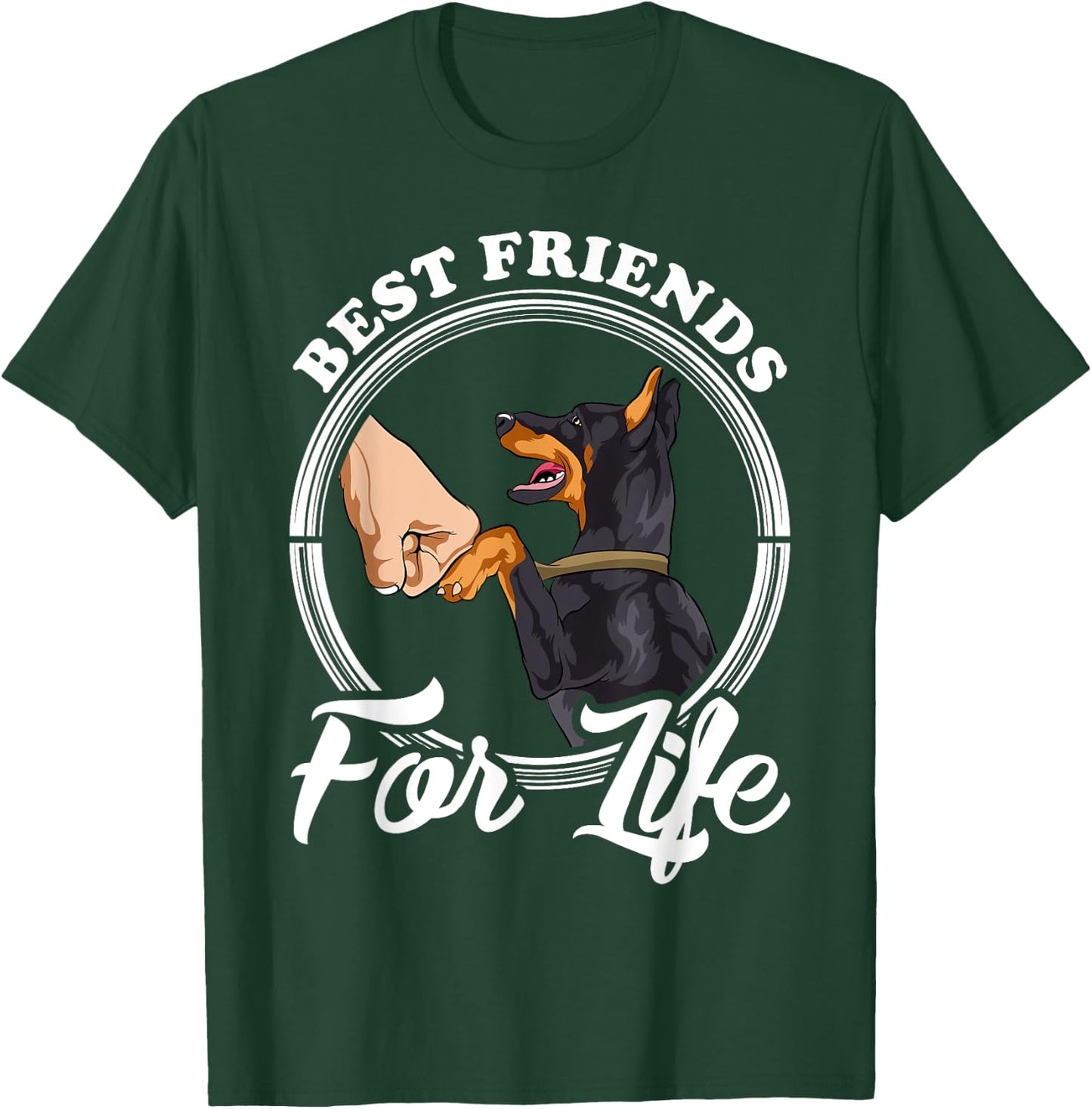 Doberman Pinscher Shirt Funny Doberman Lover T-Shirt - T-Shirt | Forest