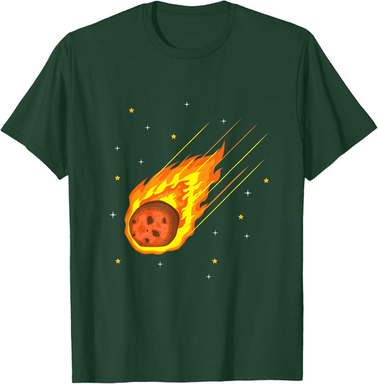 Meteorite Asteroid Comets Meteor Shower Space Meteors T-Shirt - T-Shirt | Forest