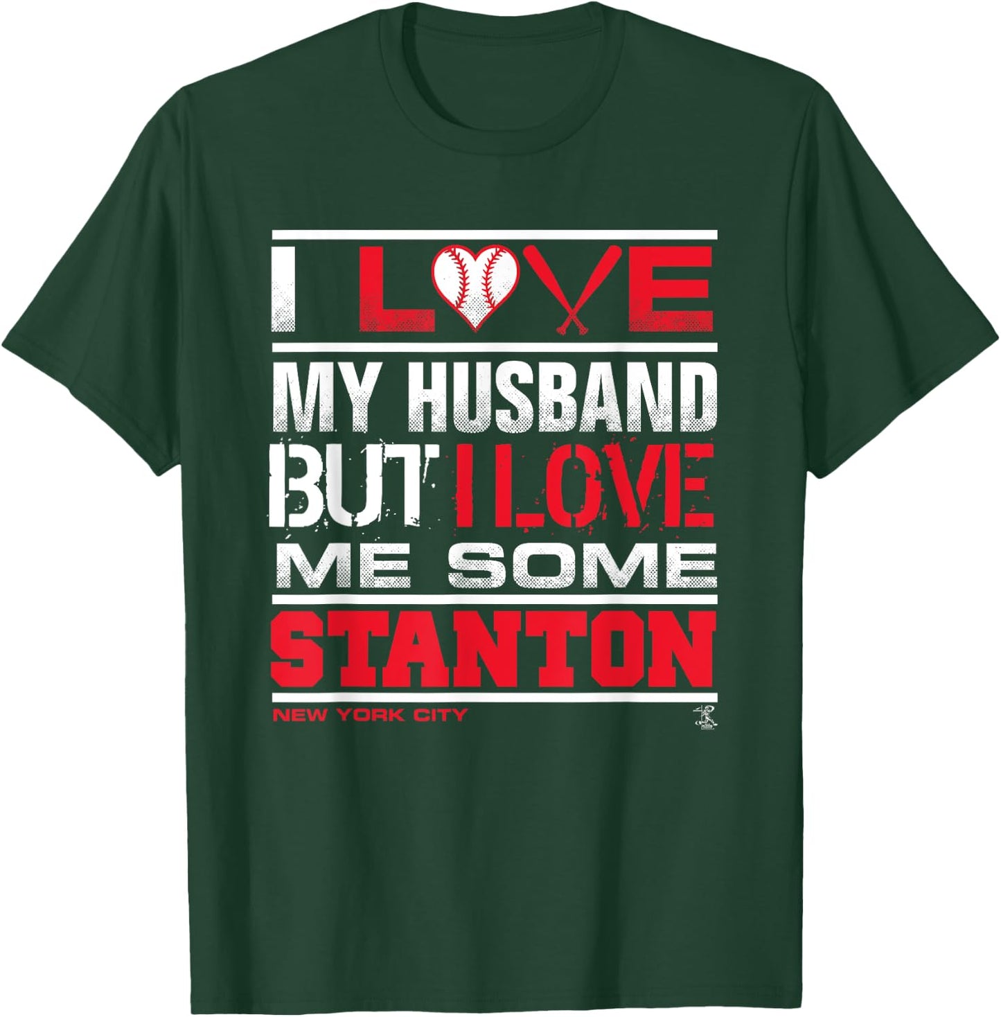 Giancarlo Stanton I Love My Husband Gameday T-Shirt - T-Shirt | Forest