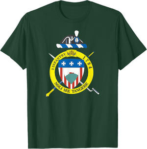Old Guard 3rd Infantry Regiment Crest cen T-Shirt - T-Shirt | Forest