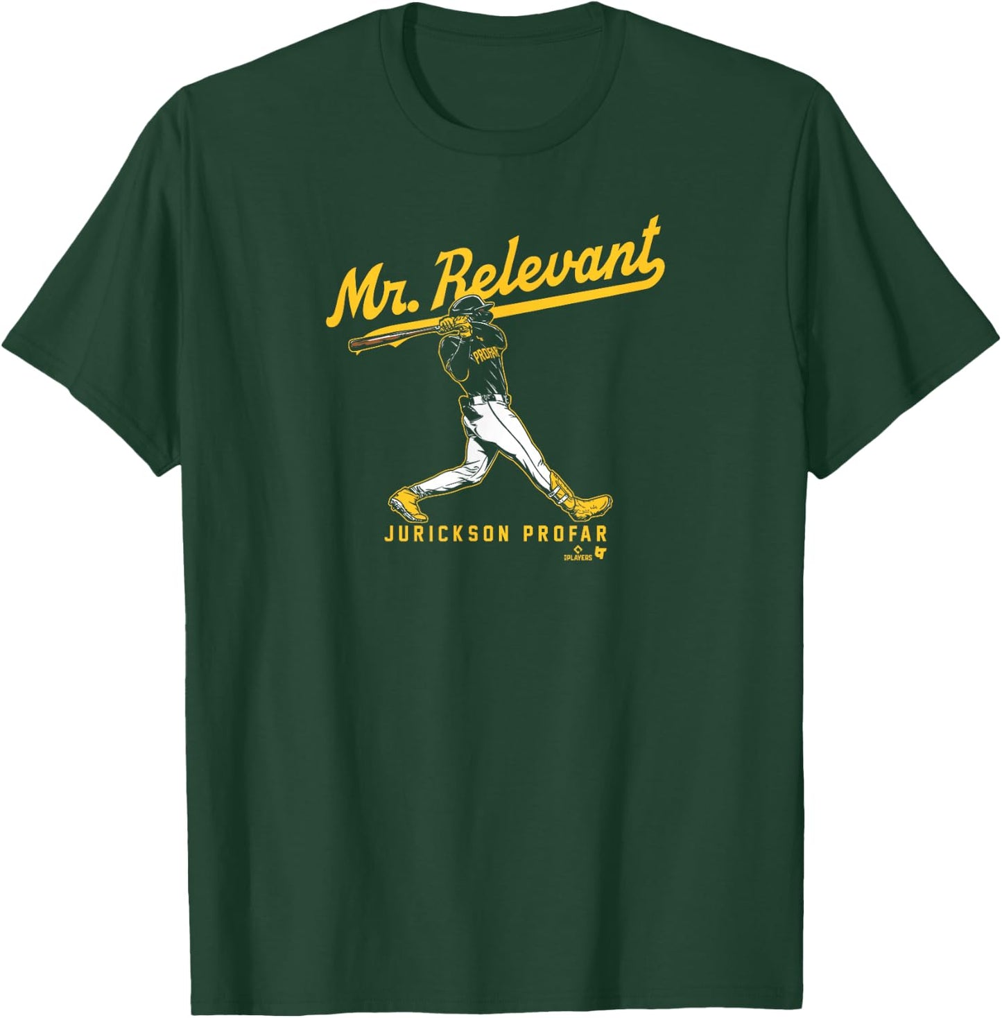Jurickson Profar - Mr. Relevant - San Diego Baseball T-Shirt - T-Shirt | Forest