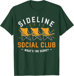 Side Line Social Club T-Shirt - T-Shirt | Forest