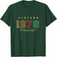Vintage 1978 All Original parts retro Funny 43th Birthday T-Shirt - T-Shirt | Forest