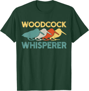 Woodcock Birds Retro Vintage T-Shirt - T-Shirt | Forest