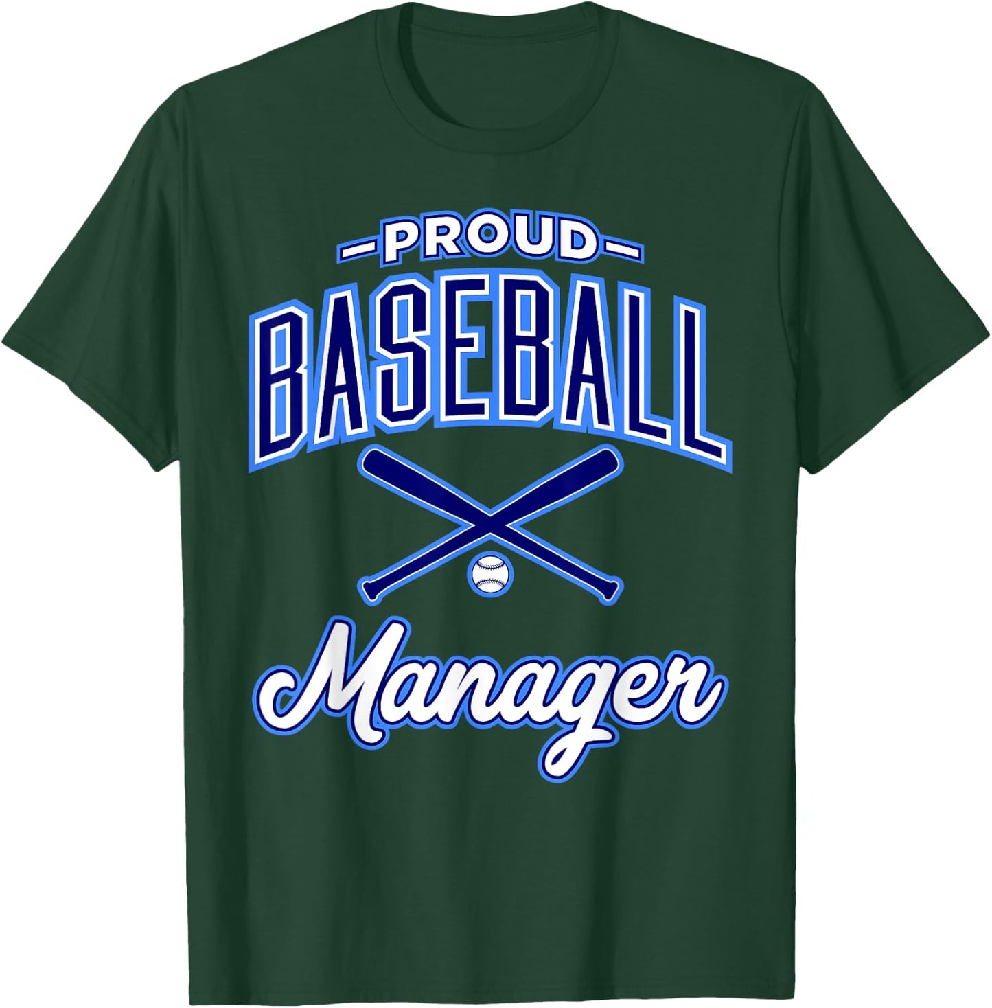 Baseball Manager T-Shirt - T-Shirt | Forest