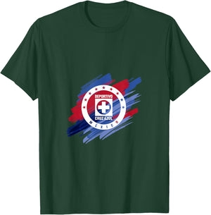 Cruz Azul - Score Big with Our Exclusive Collection T-Shirt - T-Shirt | Forest